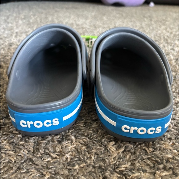 New Crocs Size M5/W7 Grey & Blue - Picture 5 of 5